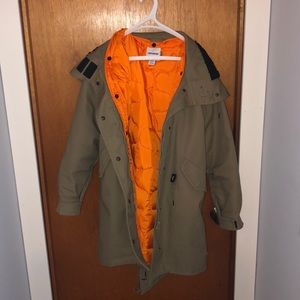 Cold weather converse coat